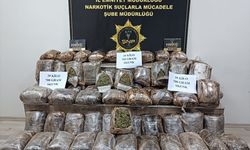Yolcu otobüsünde yaklaşık 40 kilo uyuşturucu ele geçirildi