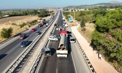 Tırdan dökülen mazot ortalığı savaş alanına çevirdi!