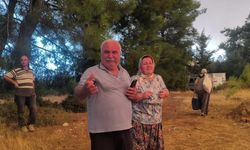 Yangını gözyaşları içinde izlediler!