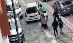 Olay çıkaran eski koca tekme tokat kovalandı!