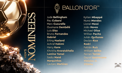 Ballon d'Or adayları açıklandı