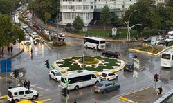 Edirne'de sağanak yağış etkili oldu
