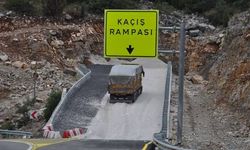Otoyoldaki "kaçış rampaları" hayat kurtarıyor!