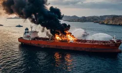 İran, Hürmüz Boğazı'nda petrol tankerini vurdu