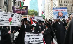 Netanyahu'nun New York ziyaretine binlerce kişiden protesto