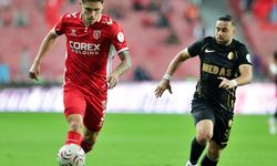 İlk yarıda Samsunspor üstünlüğü
