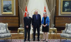 Cumhurbaşkanı Erdoğan, Prof. Dr. Sancar'ı kabul etti