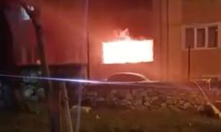Mutfak tüpü bomba gibi patladı!