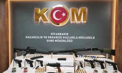 Diyarbakır’da silah kaçakçılığı operasyonu: 13 kişi yakalandı