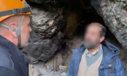 Mağaraya sığınan yaşlı adam için seferber oldular!