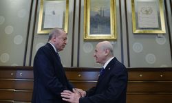 Erdoğan Bahçeli'yi kabul etti!
