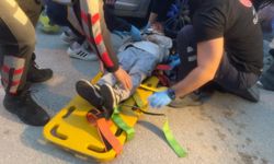 Bursa’da motosikletin çarptığı 9 yaşındaki çocuk yaralandı