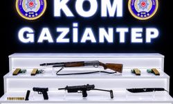 Gaziantep’te silah kaçakçılarına yönelik operasyonda 3 silah ele geçirildi