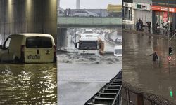 İstanbul'da sağanak hayatı felç etti: Yolları su bastı, araçlar mahsur kaldı! Yağmur ne zaman bitecek?