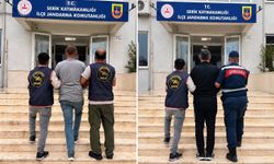 Serik’te hapis cezası ile aranan 2 hükümlü yakalandı
