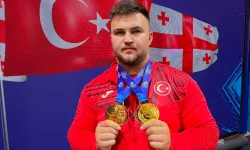 Milli halterci Selahattin Altın'dan 2 altın madalya