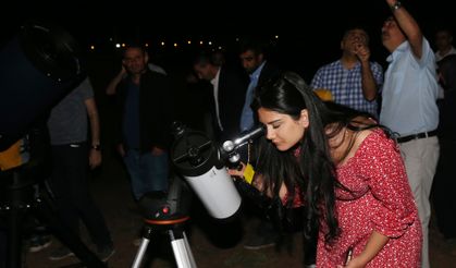 Bitlis'te 'Gökyüzü Gözlem Şenliği'ne yoğun ilgi