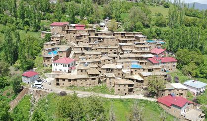 Fotoğraf tutkunları Bitlis'teki taş evleri görüntüledi