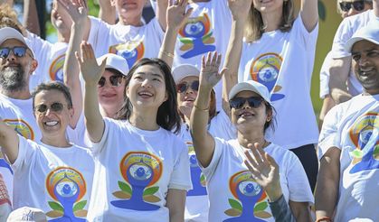 Ankara'da Uluslararası Yoga Günü etkinliği düzenlendi