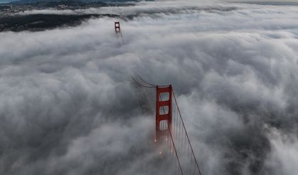 San Francisco'da sisli hava