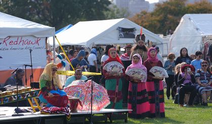 New York'ta yerli halklar bir araya geldi