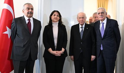 MHP Genel Başkanı Bahçeli, DEM Parti heyetiyle görüştü