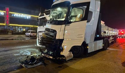 Susurluk'ta tır kazası