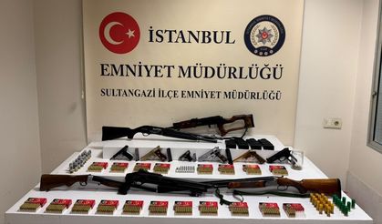 İstanbul'da silah kaçakçılarına operasyon!