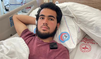 Domuzun saldırdığı çoban ölümden döndü