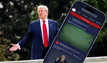 Trump, Beyaz Saray gündeminin takip edileceği yeni telefon uygulaması duyurdu