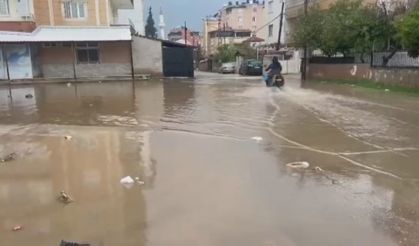 Hatay'da dolu ve sağanak yağış sonrası