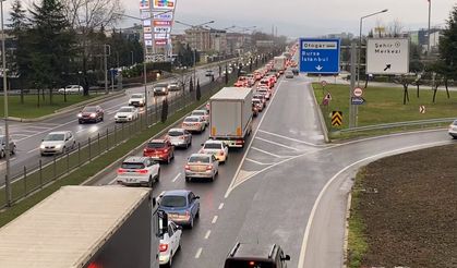 İnegöl’de trafik durma noktasına geldi