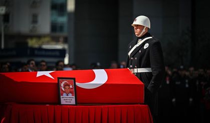 Şehit polis son yolculuğuna uğurlandı!