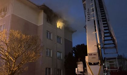 Edirne'de korkutan yangın