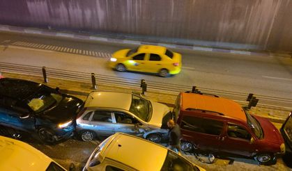 Antalya'da zincirleme kaza