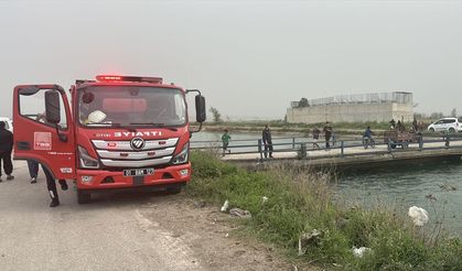 Adana'da bir genç kanalda kayboldu