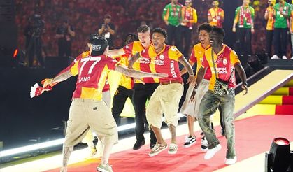 Galatasaray 26. şampiyonluğu kutladı