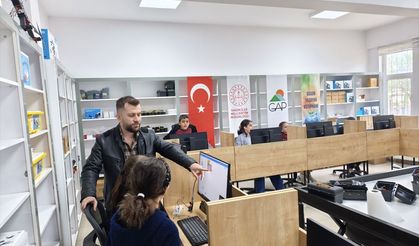Kırsaldaki öğrenciler teknoloji ile buluşuyor!