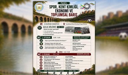 Diyarbakır’da “Spor, Kent Kimliği, Ekonomi ve Toplumsal Barış” paneli
