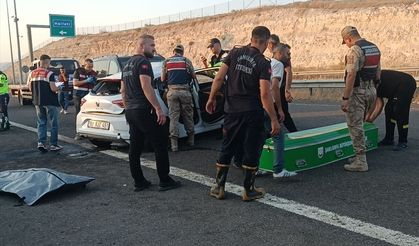 3 kişinin öldüğü, 7 kişinin yaralandığı kaza kamerada