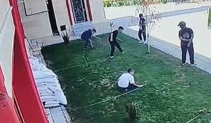Caminin fıskiyelerini kasıtlı kırdılar!