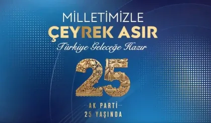 AK Parti'den 25. yıl logosu