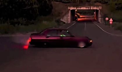 Drift videolarını paylaştı cezayı yedi