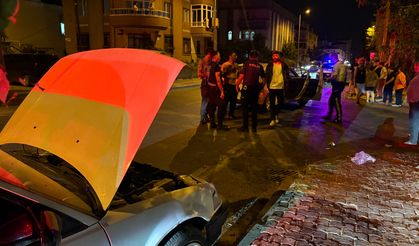 Kazada sürücülerden biri firar etti: 1’i çocuk, 2 yaralı