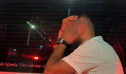 Alkollü sürücü basın mensubunu görünce çılgına döndü