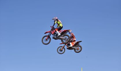 Dünya Motokros Şampiyonası'nın 17. ayak yarışı Afyonkarahisar'da başladı