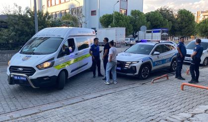 Aydın’da okul önünde hareketli anlar