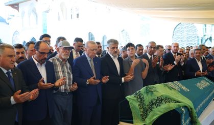 Cumhurbaşkanı Erdoğan, AK Parti Milletvekili Önen’in kızının cenazesine katıldı