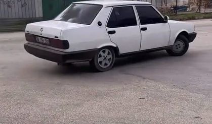 İnegöl'de drift atan sürücüye 165 bin TL ceza