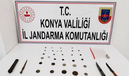 Konya'da tarihi eser operasyonu
